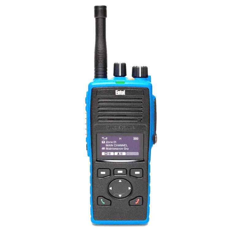 Collection of Entel HT844 Atex portable radio in a gallery layout